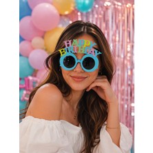 Cansüs Can Süs Happy Bırthday Gözlük-Renkli