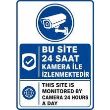 Ti Play 7/24 Kamera Sistemi Ile İZLENMEKTEDİR35X50CM Pvc Isg Levha