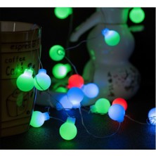 Ttt 5m 28 LED Rgb Işık Şeffaf Kablo Fişli Eklemeli