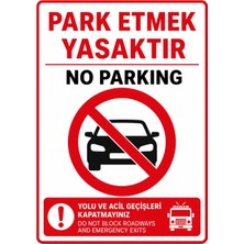 Ti Play Park Etmek Yasaktır 35X50CM Pvc Isg Levha