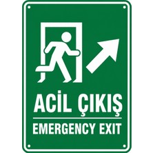 Ti Play Acil Çıkış 35X50CM Pvc Isg Levha