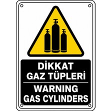 Ti Play Dikkat Gaz Tüpleri 21X30CM Pvc Isg Levha