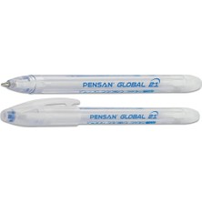 Pensan 2221 Global Tükenmez Kalem Mavi 0.5mm Adet