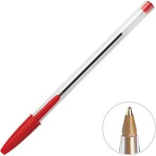 Bic 847899 Cristal Medium Tükenmez Kalem 1.0mm Kirmizi Adet