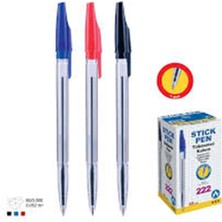 Ark 222 Tükenmez Kalem Mavi 50LI Paket