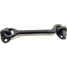 Mudanis Antika Tarz Dekoratif Pirinç  Çengeli - 13CM, Oksit
