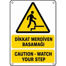 Ti Play Dikkat Merdiven Basamağı 35X50CM Pvc Isg Levha