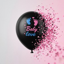 Ttt Pembe Konfetili Cinsiyet Balonu