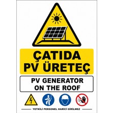 Ti Play Çatıda Pv Üreteç 35X50CM Pvc Isg Levha