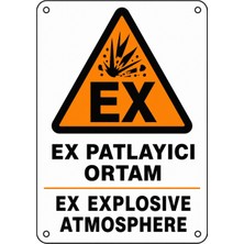 Ti Play Ex Patlayıcı Ortam 35X50CM Pvc Isg Levha
