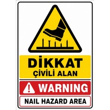 Ti Play Dikkat Çivili Alan 35X50CM Pvc Isg Levha