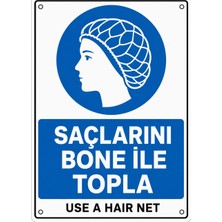 Ti Play Saçları Bone Ile Topla 21X30CM Pvc Isg Levha