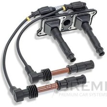 BREMI Bremı Ateşleme Bobıni+Buji Kablosu Set Adr-Apt 1,8 Passat-A4-A6 Vw Çıftlı  1995>2005