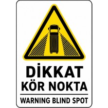 Ti Play Dikkat Kör Nokta 21X30CM Pvc Isg Levha