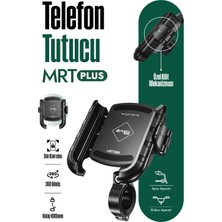 Nukrotech Mrt Plus Klipsli Motosiklet Telefon Tutucu PA66, GF ve Alüminyum Malzeme ile Dayanıklı