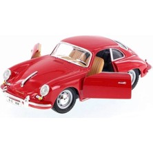 Aesco Mey Ithalat® 22079 1:24 Porsche 356B Coupe 1961 Araba