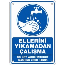 Ti Play Ellerini Yıkamadan Çalışma 35X50CM Pvc Isg Levha