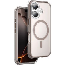 Royaleks Onegif Apple Iphone 16 Hulk Magsafe Kapak - Çöl Titanyum