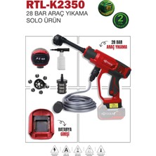 RTL-K2350 Retools 2100 W Bordo Araç Yıkama Kafa Darbeli ve Anahtarsız Mandren ile Solo Kullanım