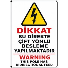 Ti Play Dikkat Bu Direkte Çift Yönlü Besleme Yapılmaktadır 35X50CM Pvc Isg Levha