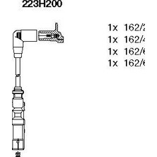 Orjinal Orjınal Buji Kablosu Seti Vw Golf-Passat-Touran-Jetta-Caddy-Fabıa-Leon-A3-A4 1.6 00>15