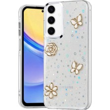 Aesco Samsung Galaxy A15 4g Fiyonk Desenli Kapak - Desen 10