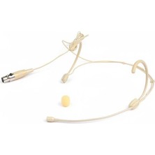 Feyel Kablosuz Mikrofonlar Için Yedek Ten Rengi Headset Kafa Mikrofonu-Mini Xlr Wh-8