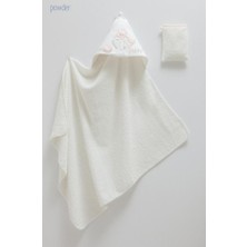 Caramell %100 Pamuk Bebek Havlusu 77X90 Pudra CRML.BSU2488.PDRA