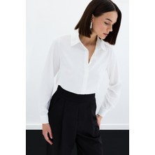 Sateen Saten-Klasik Gömlek
