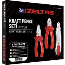 İzeltaş Izeltaş 160 Mmkraft Pense Seti (3 Parça)
