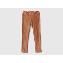 Mayoral United Colors Of Benetton Kız Çocuk Kadife Jegging Pantolon