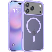 Aesco Joko Apple Iphone 17 Pro Jota Magsafe Kapak - Lila