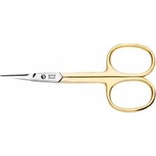 Aesco Rose 02-350SG M639 Gold Manikür Makası No: 3,5 Inç / 8,89 cm - Nikel Kaplama