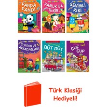 Timaş Çocuk Müjgan Şeyhi 6 Kitap Seti + Türk Klasiği Hediye