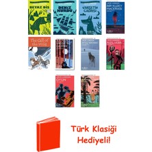 İş Bankası Kültür Yayınları Jack London 10 Kitap Seti + Türk Klasiği Hediye