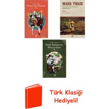 İletişim Yayınları Mark Twain 3 Kitap Seti + Türk Klasiği Hediye