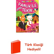Timaş Çocuk Mini Masallar Pamuk ile Tekir + Türk Klasiği Hediye