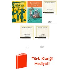 İş Bankası Kültür Yayınları Daniel Defoe 5 Kitap Seti + Türk Klasiği Hediye