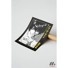 Modiwa Design Death Note L Anime Poster, Çerçevesiz Yüksek Kalite Duvar Afişi - Anime Severlere Özel Hediye