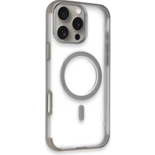 Aesco Joko Apple Iphone 14 Pro Max Hilton Magsafe Kapak - Titan Gri