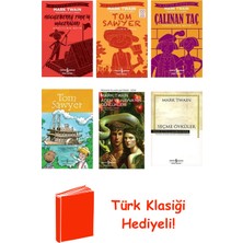 İş Bankası Kültür Yayınları Mark Twain 6 Kitap Seti + Türk Klasiği Hediye