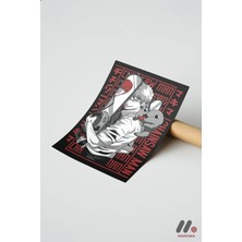 Modiwa Design Chainsaw Man Karakter Kolaj Poster, Çerçevesiz Yüksek Kalite Duvar Afişi - Anime Severlere Özel Hedi