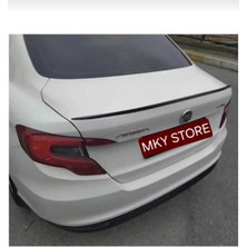 Mky Store FİAT EGEA SPOİLER 120 CM Pianoblack