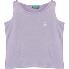 United Colors Of Benetton Kız Çocuk Lila Atlet BNT-G21279