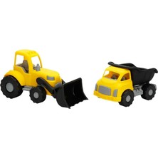 Dolu Jumbo Ikili Kamyon-Dozer Set (5 Adet)