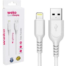 Aesco Weko WK-22019 USB To Lightning Telefon Şarj Kablosu