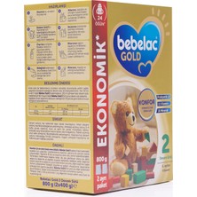 Bebelac Gold 2 Devam Sütü 800 gr 6-12 Ay (4 Adet)