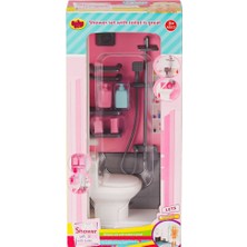 Aesco 02379 Klozetli Banyo Oyun Seti -Oydaş Oyuncak