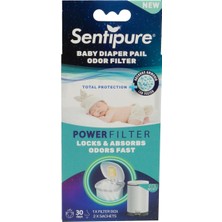 Sentipure Bebek Bezi Kokusu Giderici Filtre (3 Adet)