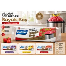 Polmix Kokulu Büyük Boy Çöp Poşeti 7 Rulo (70 Adet)